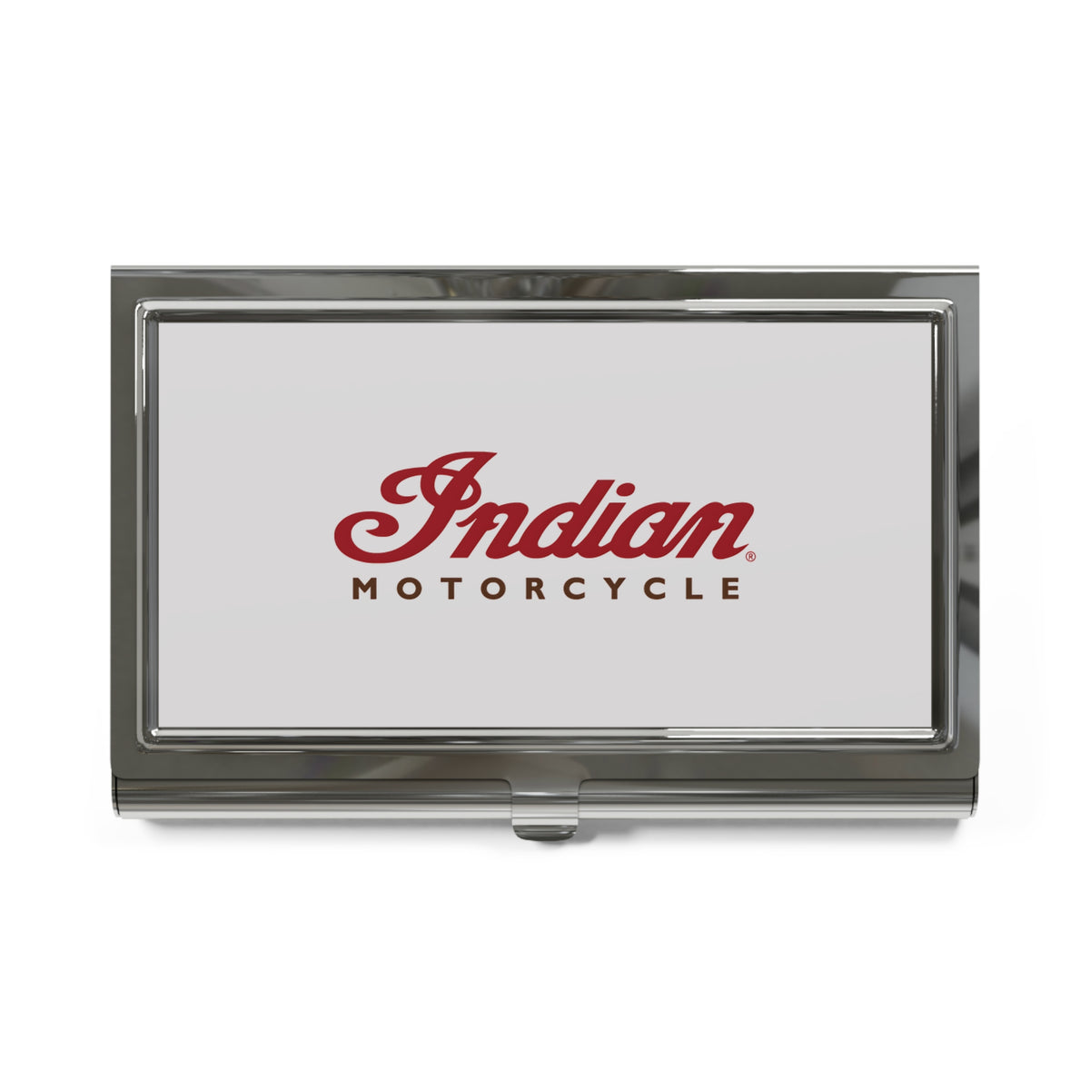 Indian Motorcycle Metal Business Card Holder