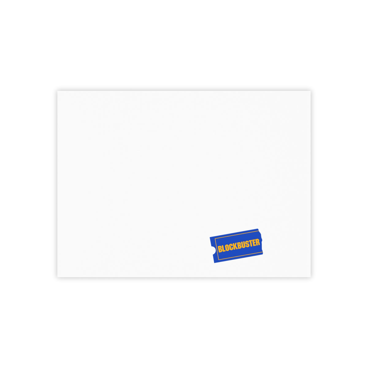 Blockbuster Sticky Post-it Note Pad