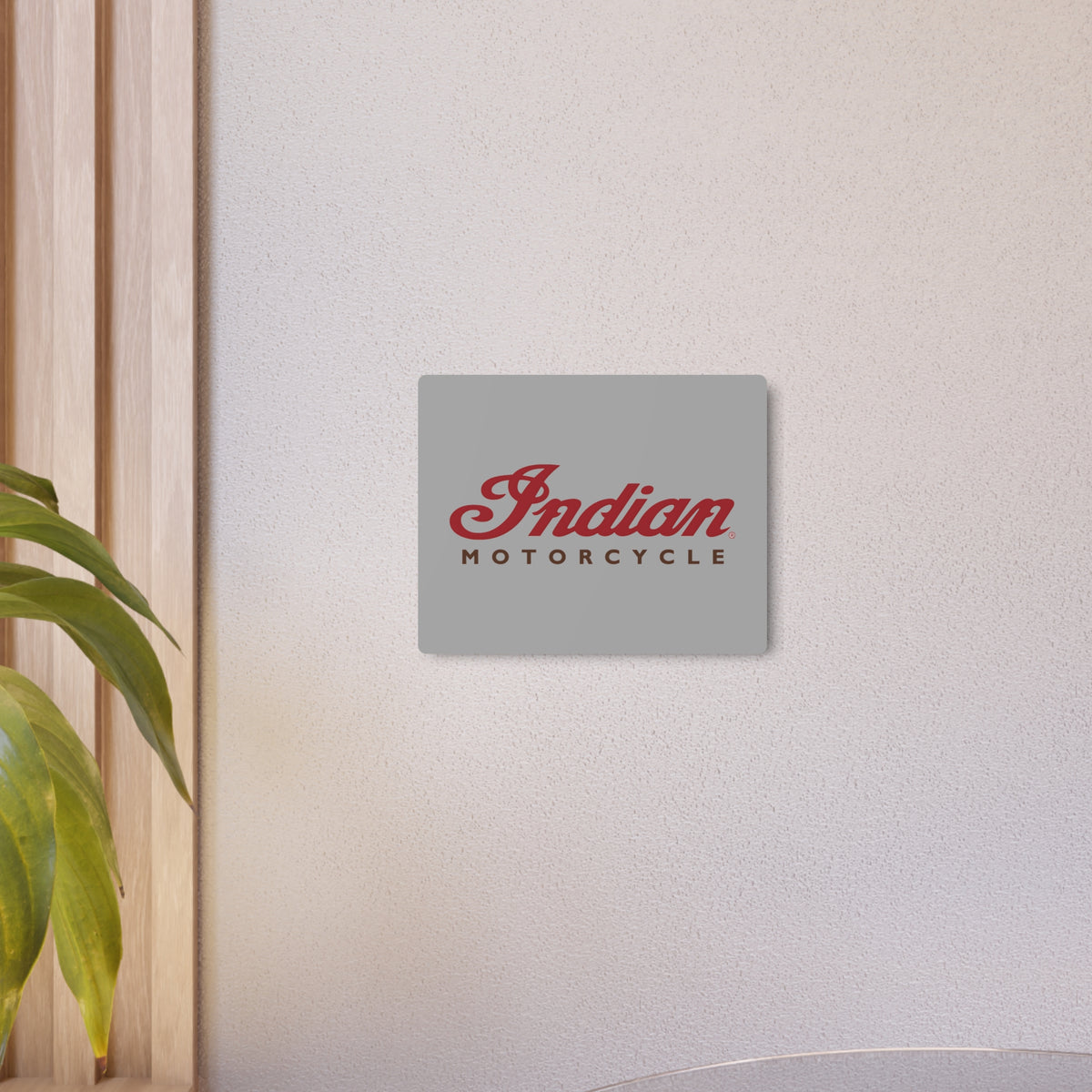Indian Motorcycle Metal Sign