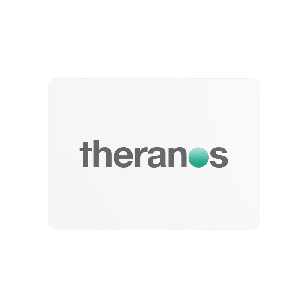 Theranos Inc. Metal Sign