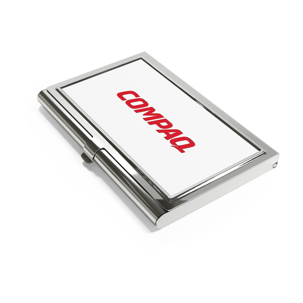 Compaq Metal Business Card Holder