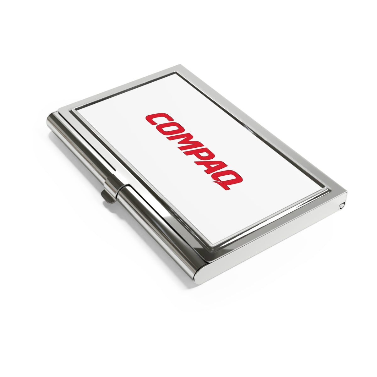 Compaq Metal Business Card Holder