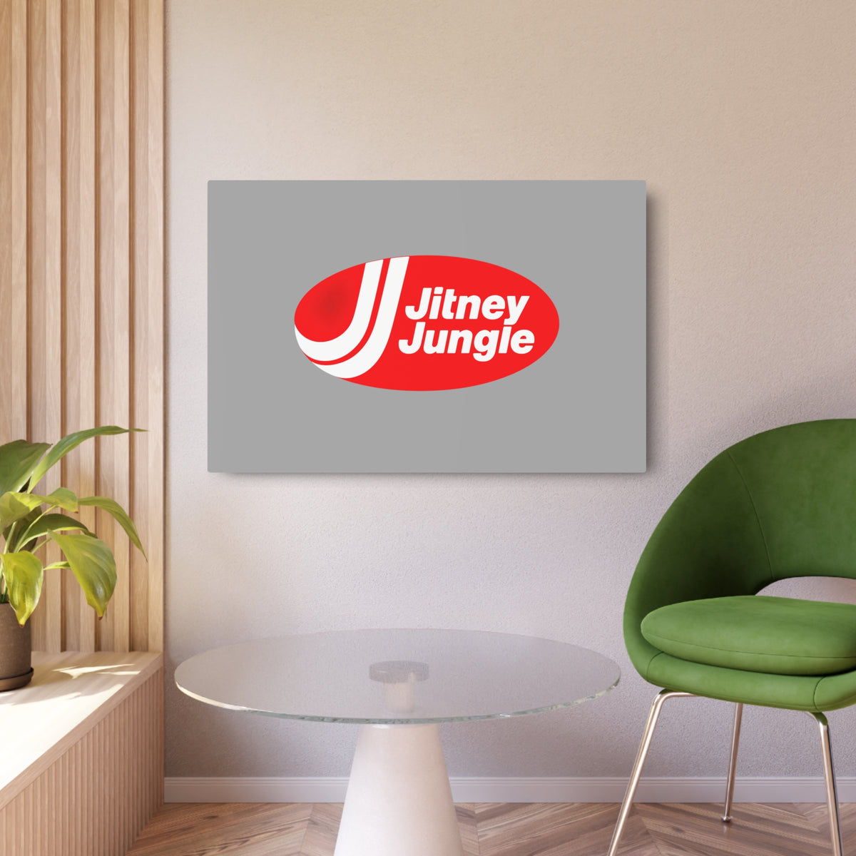 Jitney Jungle Metal Sign