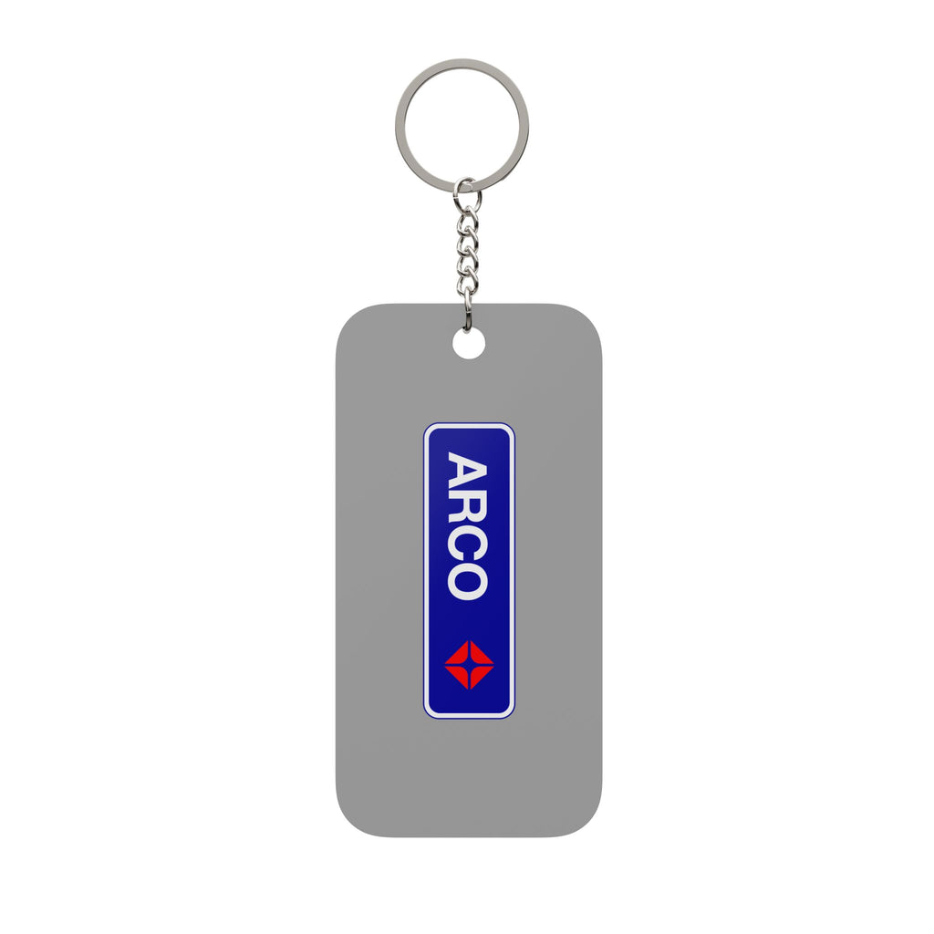 ARCO (Atlantic Richfield) Double-Sided Keychain Charm