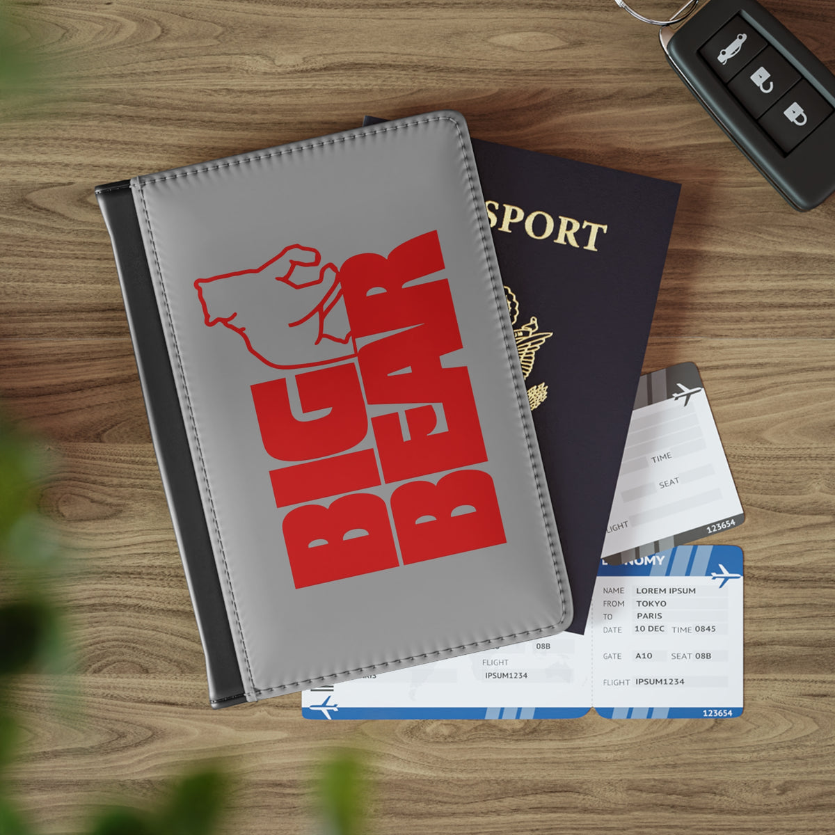 Big Bear Stores Passport Cover
