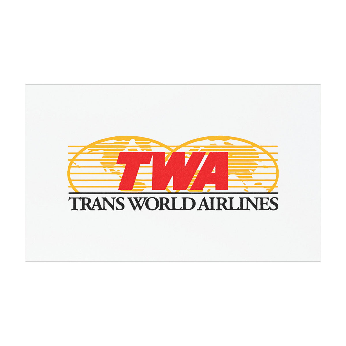 Trans World Airlines (TWA) Car Magnet