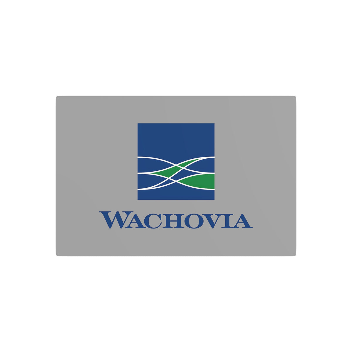 Wachovia Metal Sign