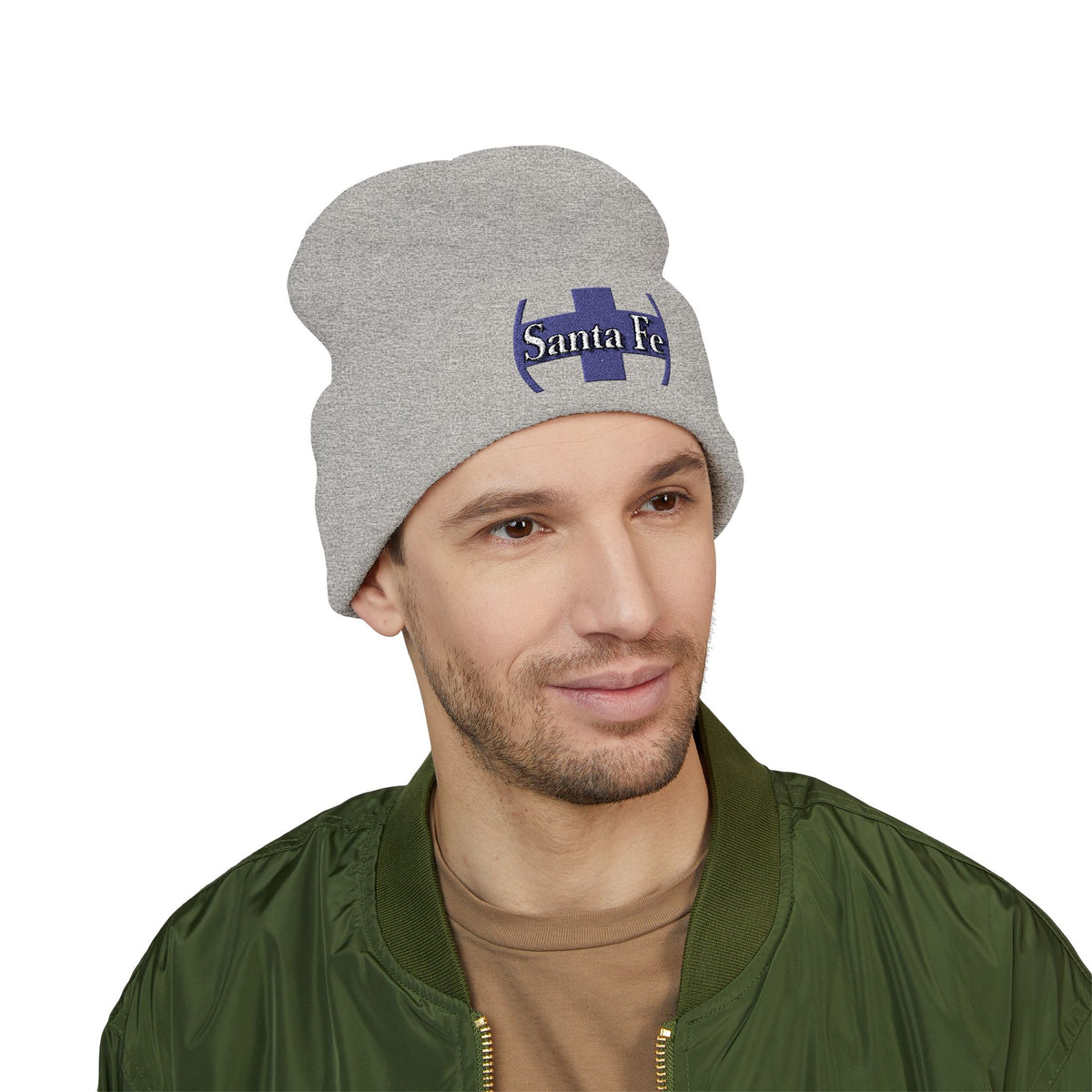 Atchison Topeka and Santa Fe Railway Cuffed Beanie