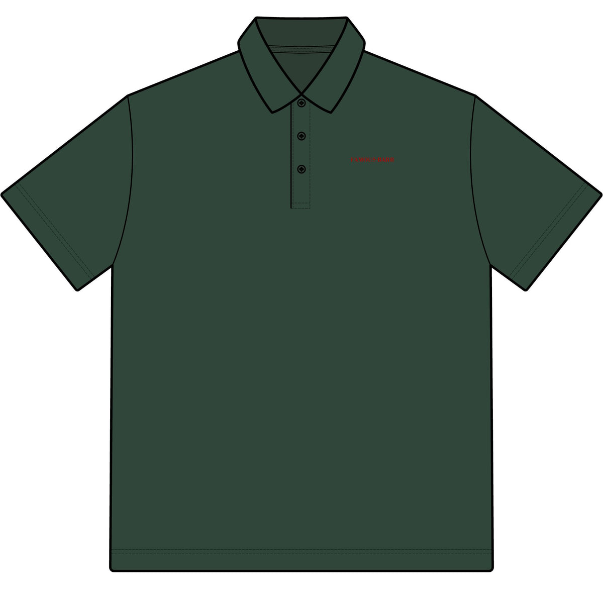 Famous-Barr Cotton Polo Shirt
