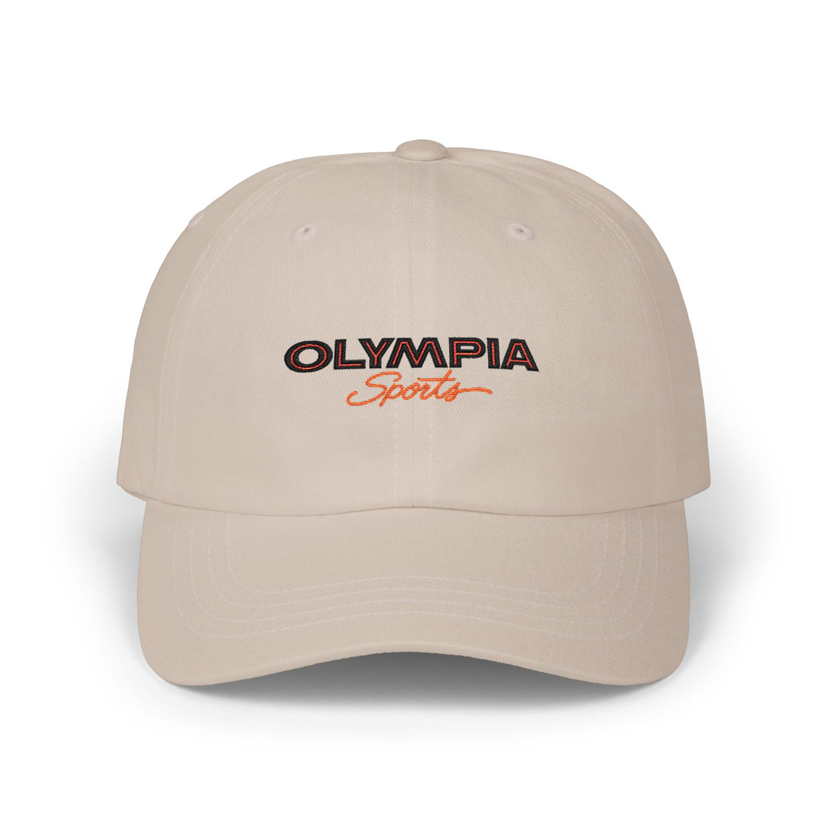 Olympia Sports Embroidered Dad Cap Hat