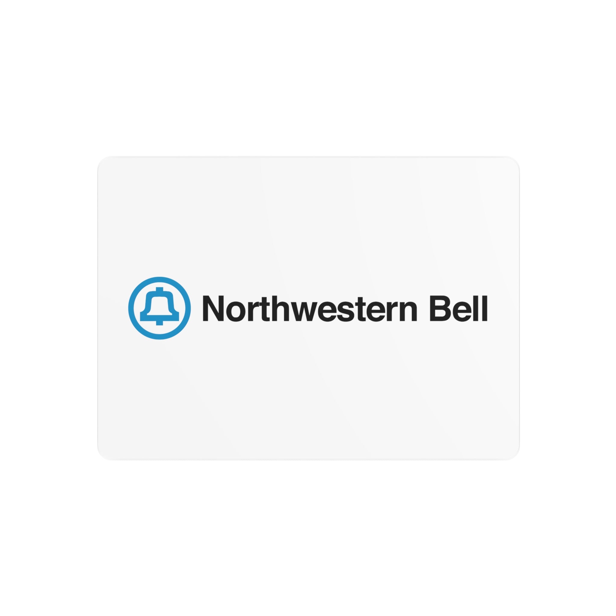 Northwestern Bell Metal Sign