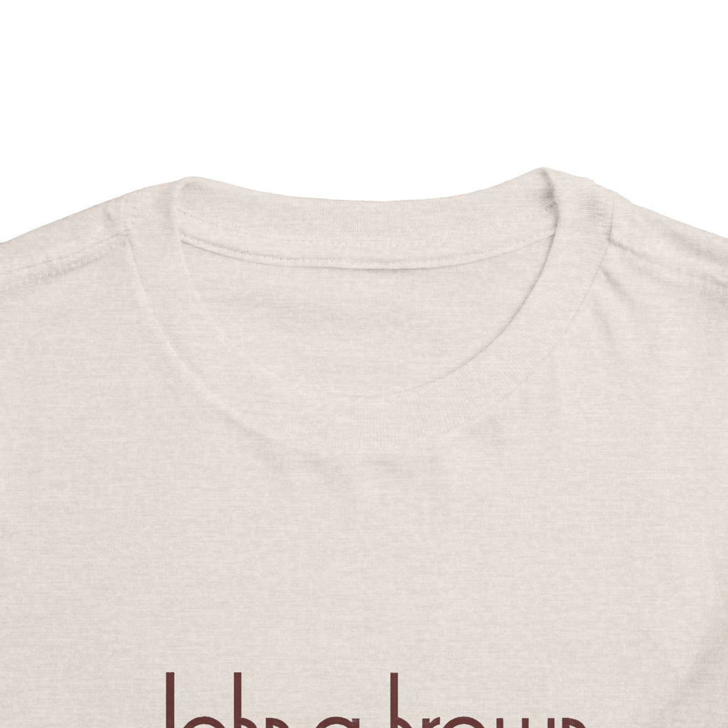 John A. Brown Toddler Tee / T-Shirt