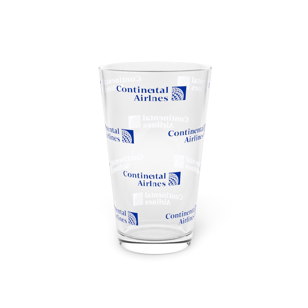 Continental Airlines 16oz Pint Glass
