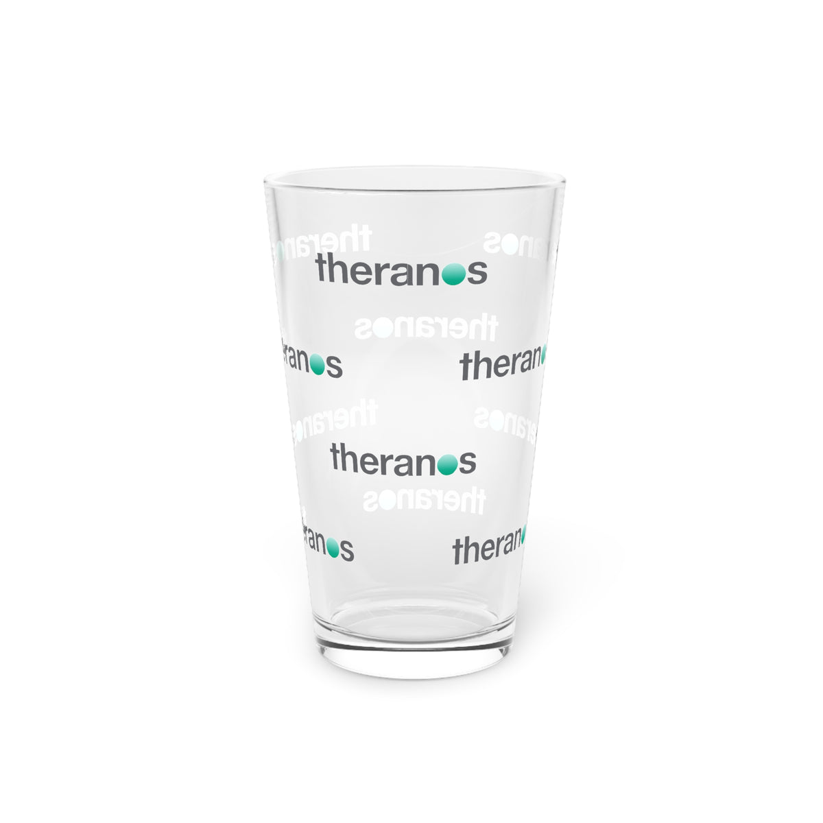 Theranos 16oz Pint Glass