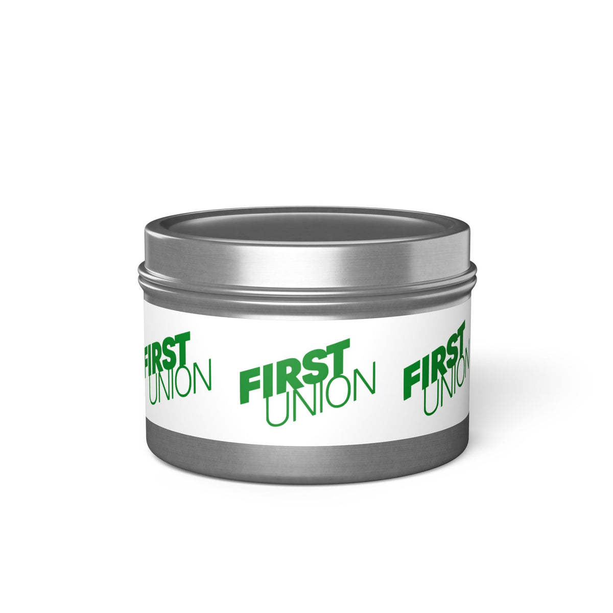 First Union Tin Candle