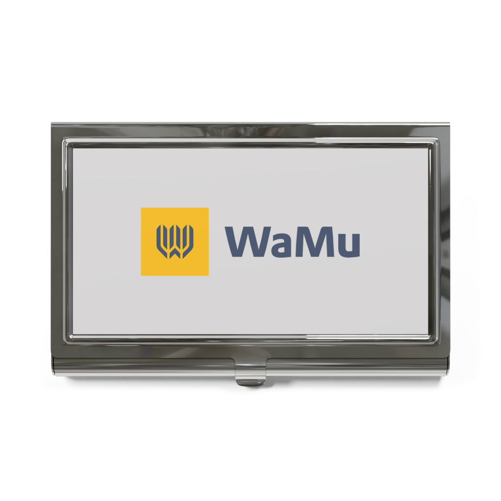 Washington Mutual (WaMu) Metal Business Card Holder