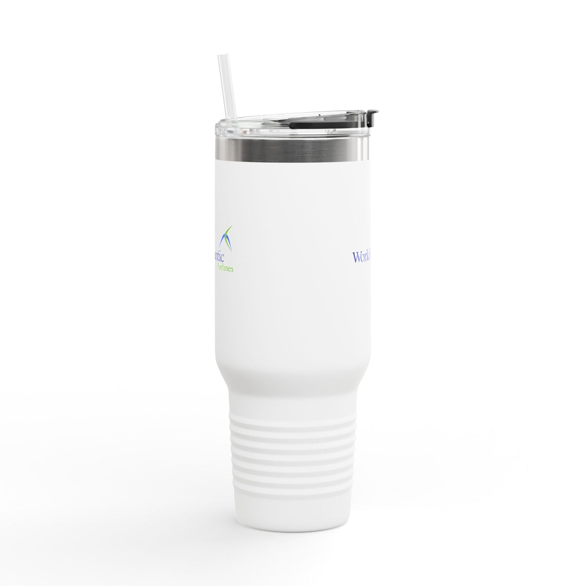 World Atlantic Airlines 40oz Insulated Travel Mug Stainless Tumbler