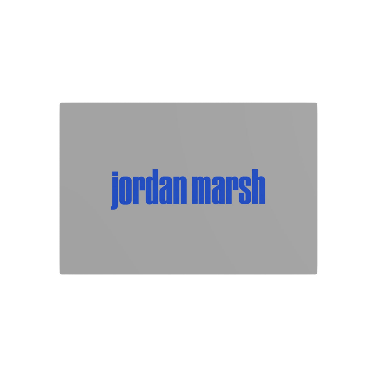 Jordan Marsh Metal Sign