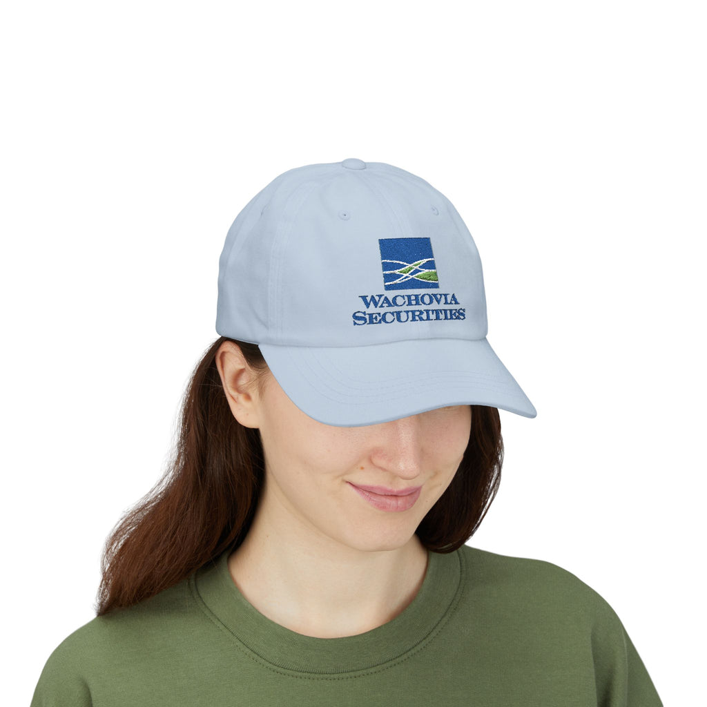 Wachovia Securities Embroidered Dad Cap Hat
