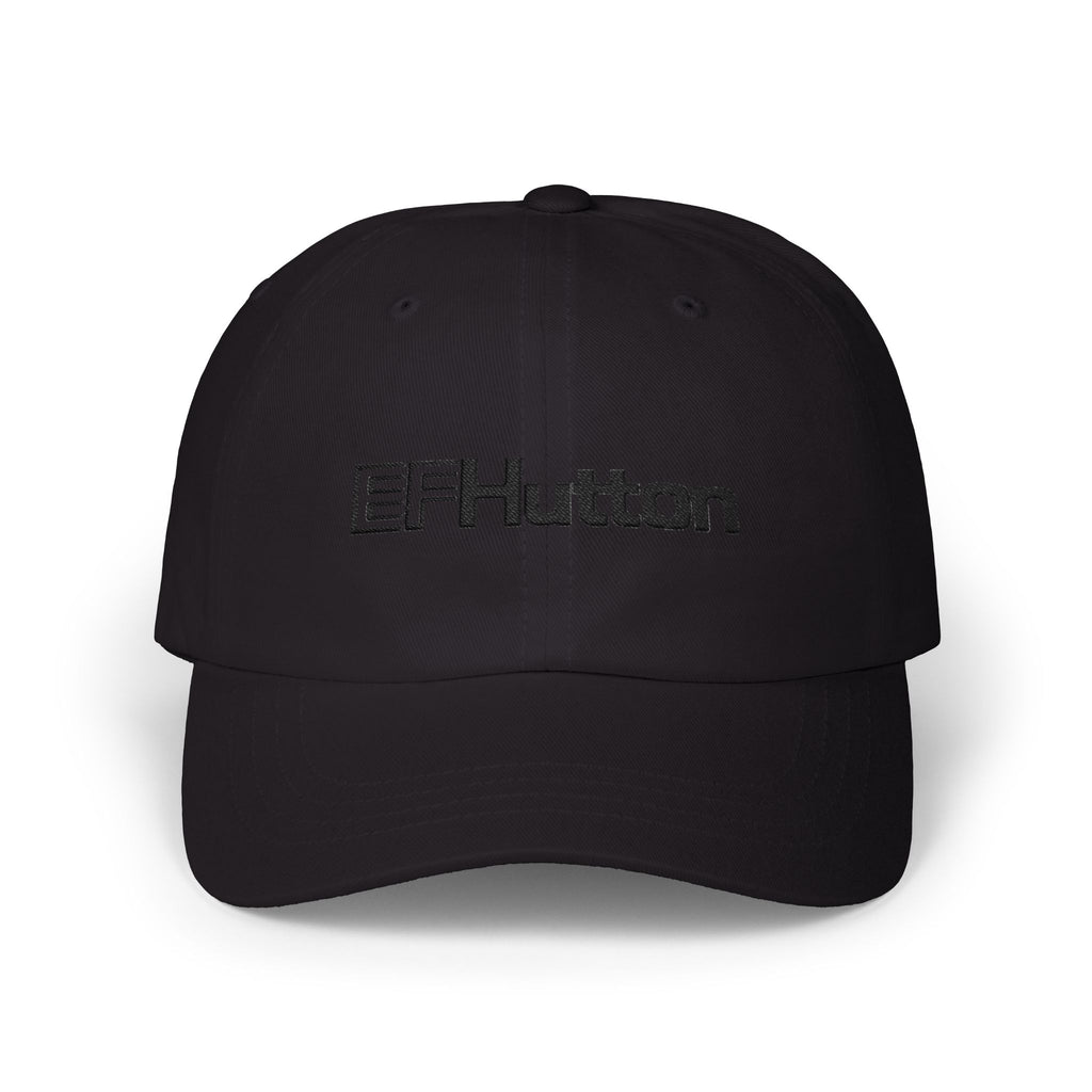 E. F. Hutton Embroidered Dad Cap Hat