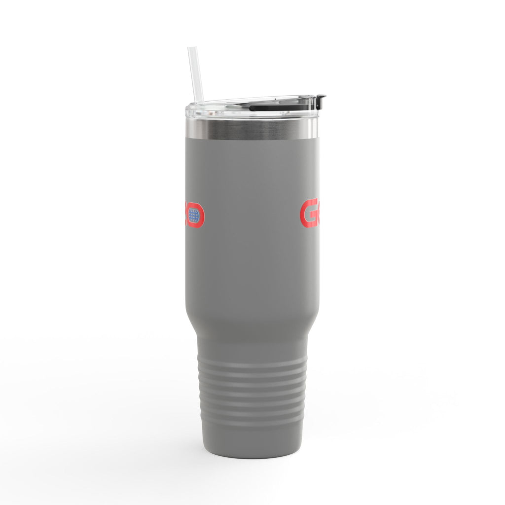 Geo 40oz Insulated Travel Mug Stainless Tumbler