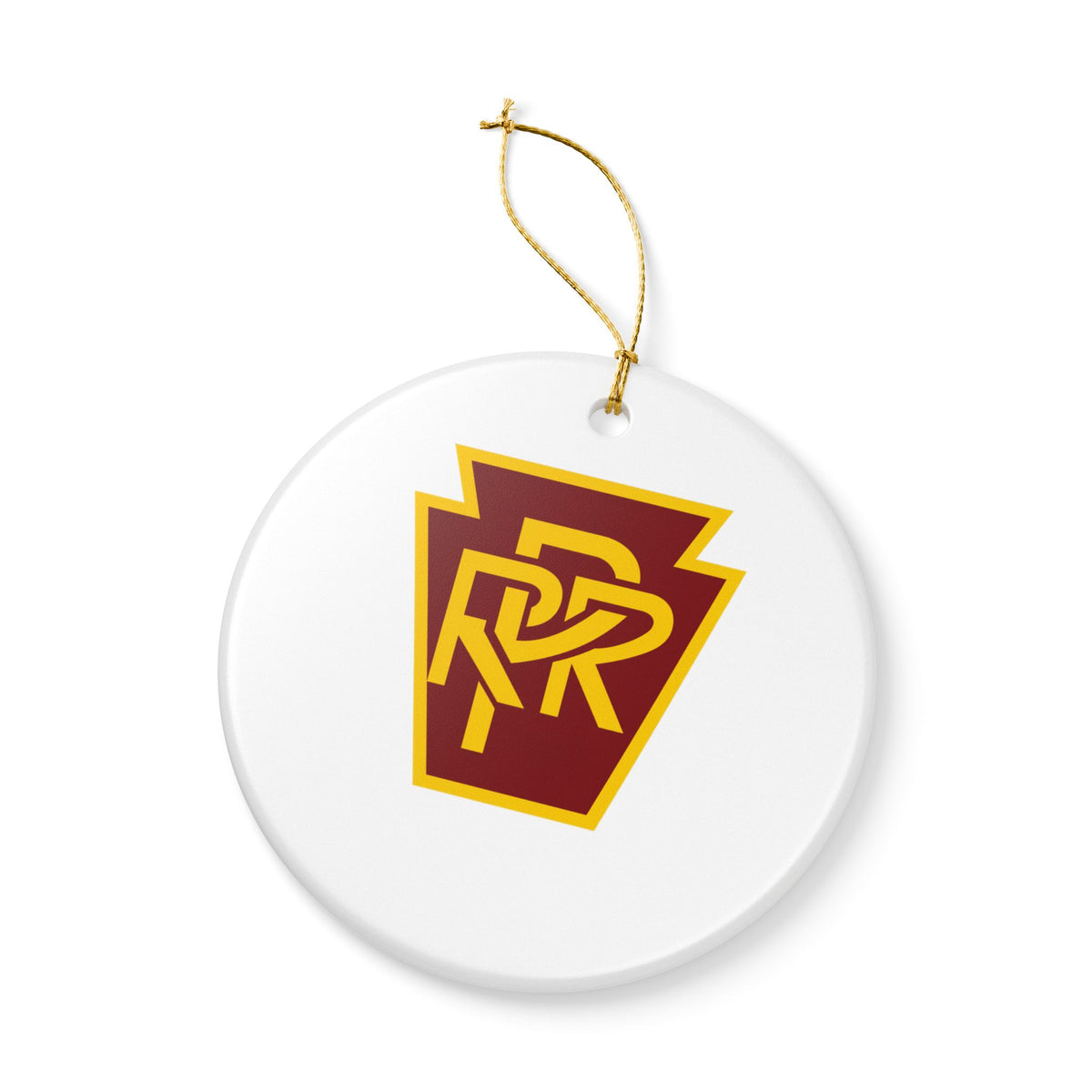 Pennsylvania Railroad Ceramic Ornament