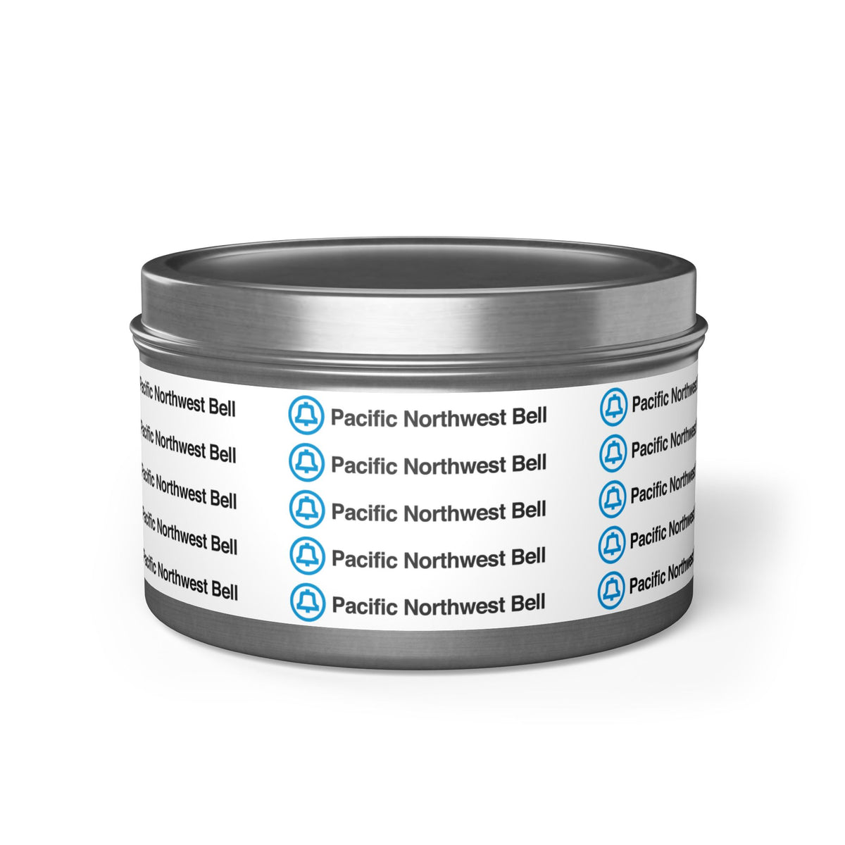 Pacific Northwest Bell Tin Candle