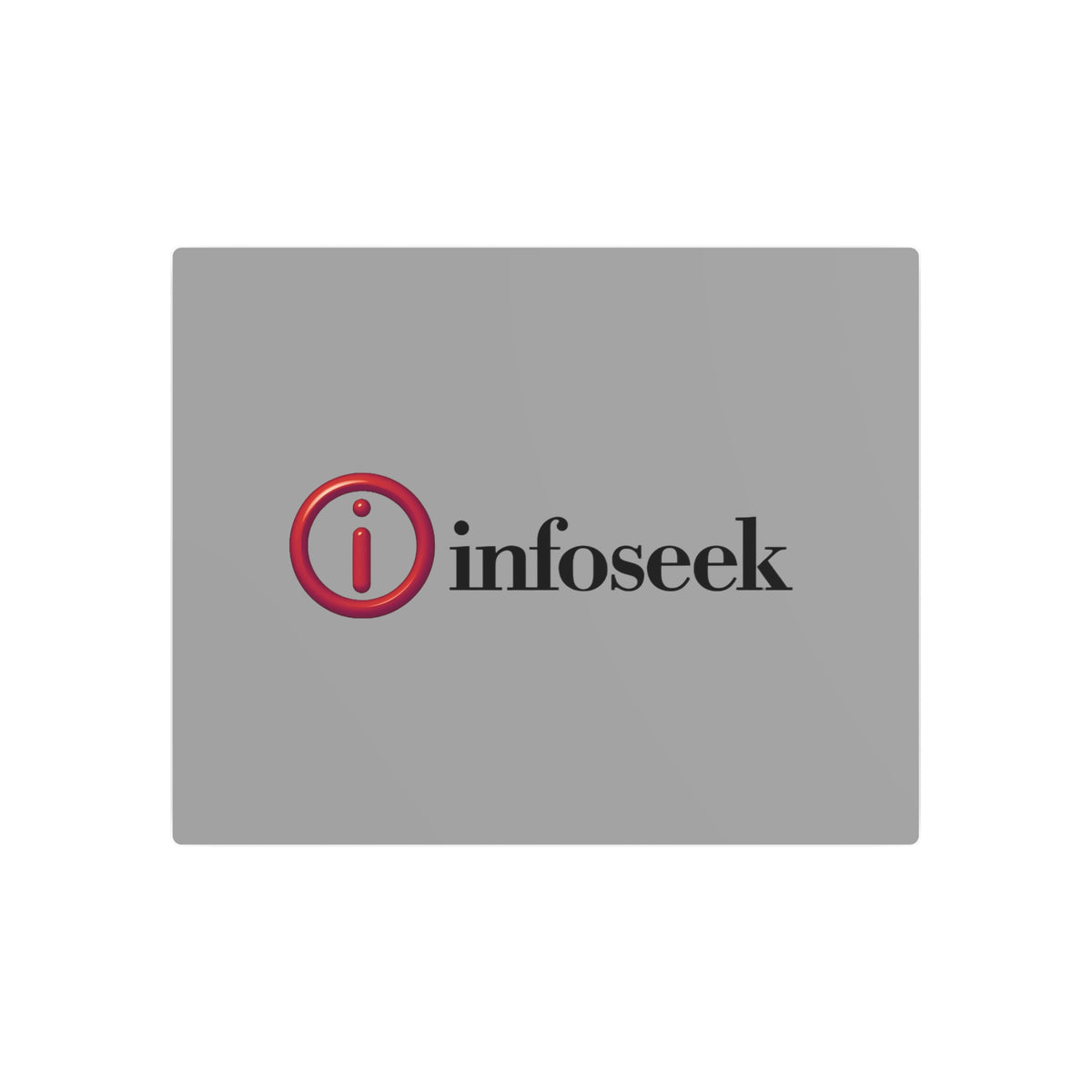Infoseek Metal Sign
