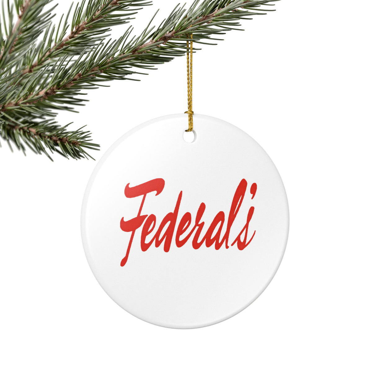 Federal's Ceramic Ornament
