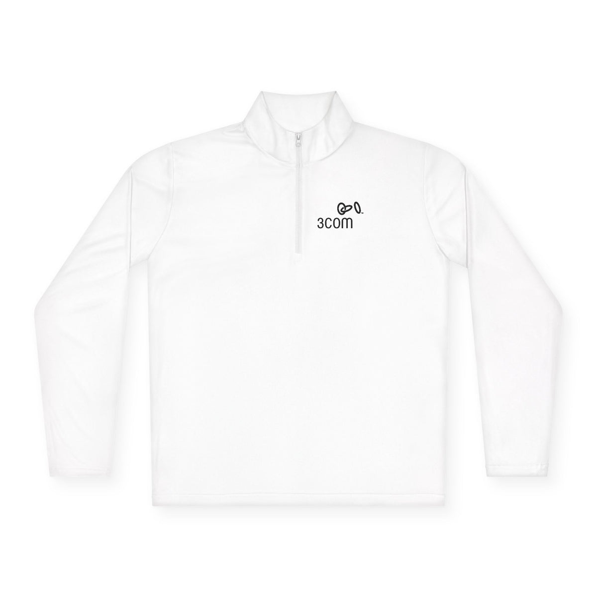 3Com Corporation Unisex Quarter Zip Pullover