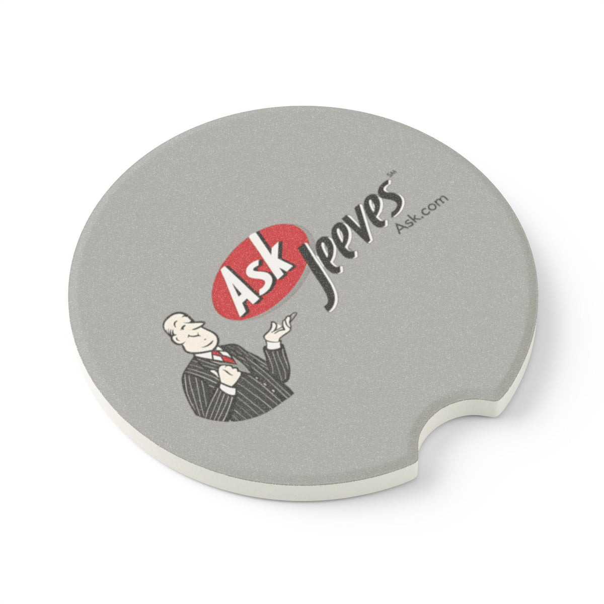 Ask Jeeves Car Coaster