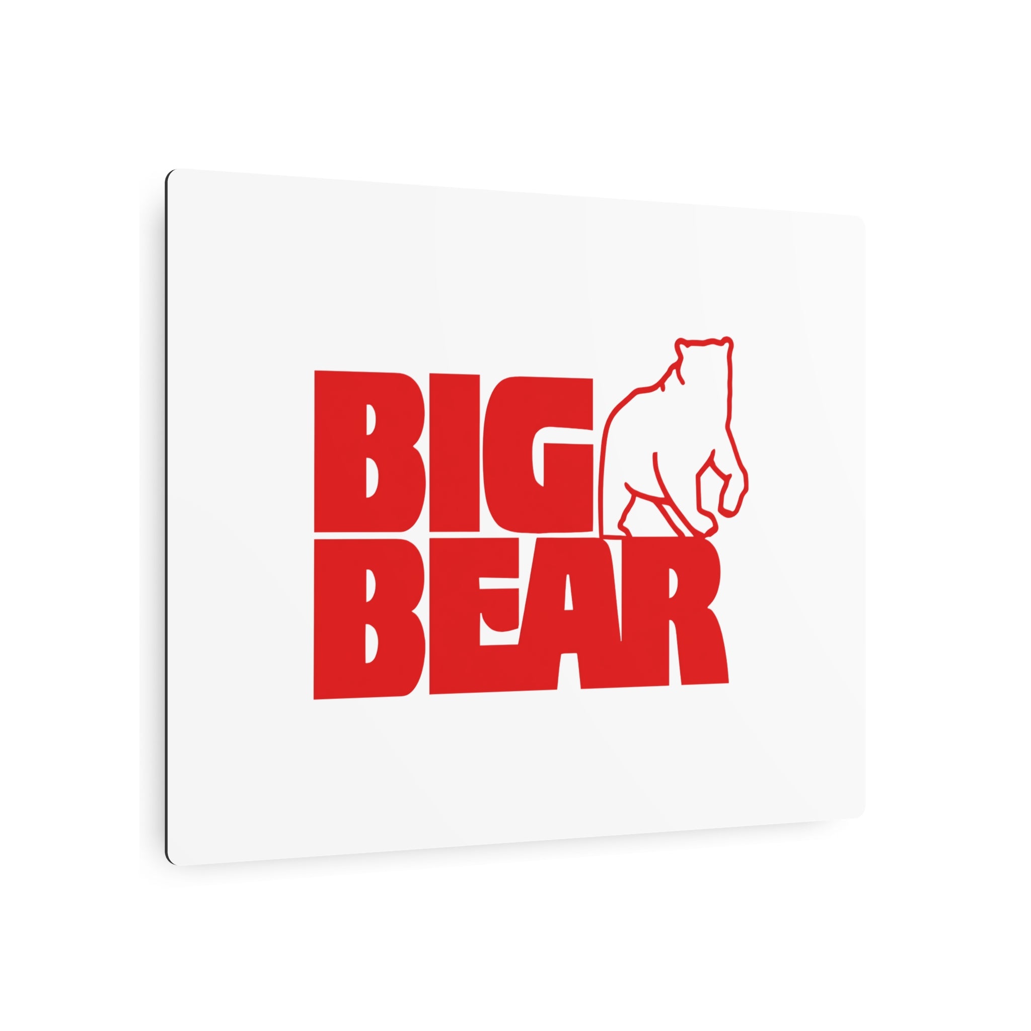 Big Bear Stores Metal Sign