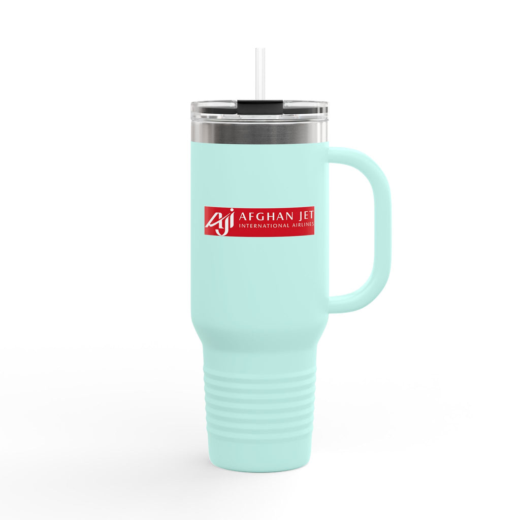 Afghan Jet International Airlines 40oz Insulated Travel Mug Stainless Tumbler
