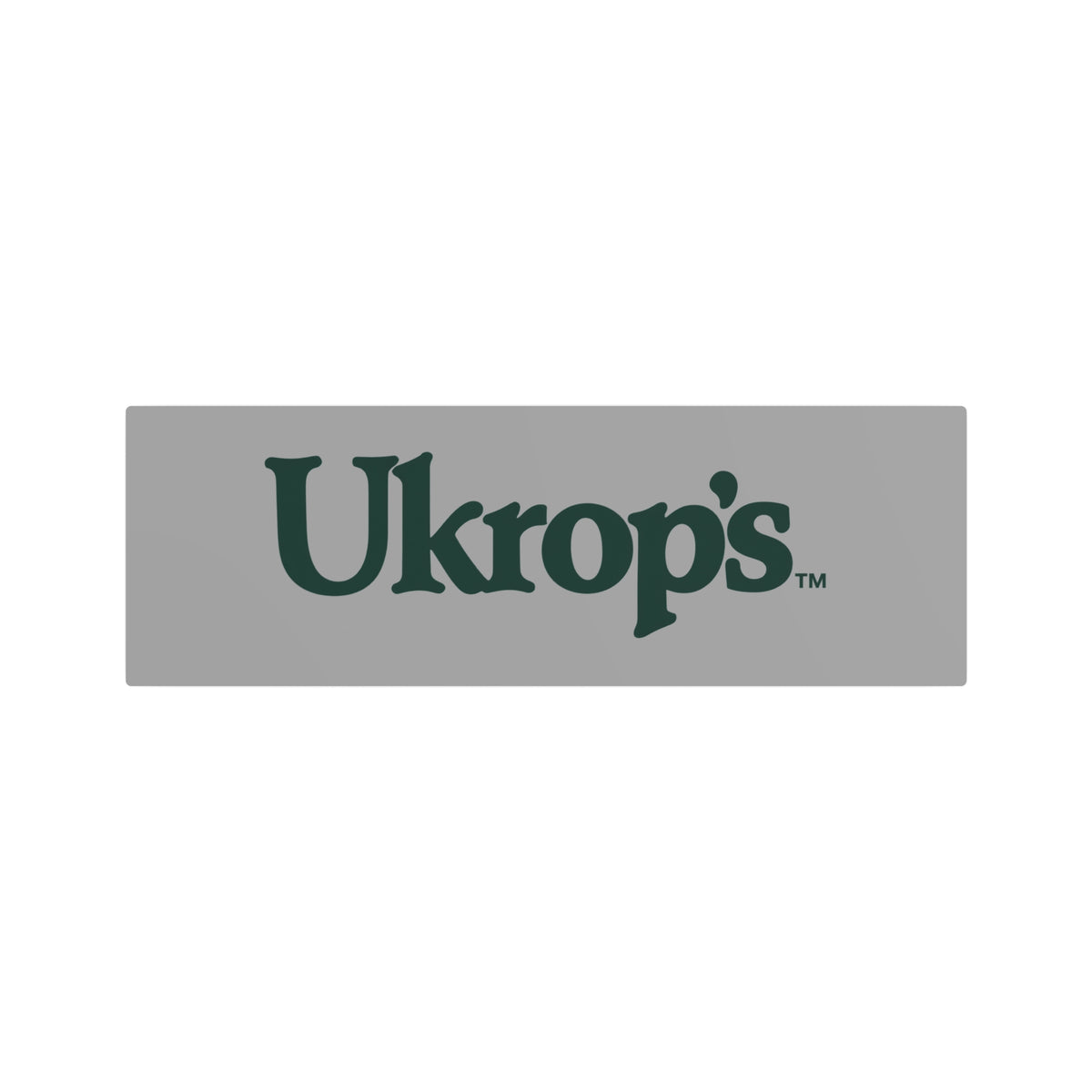 Ukrop's Super Markets Metal Sign