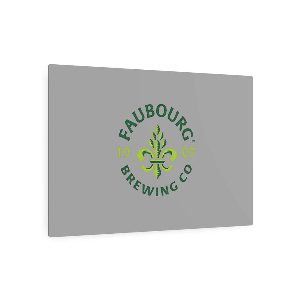 Faubourg Brewing Metal Sign