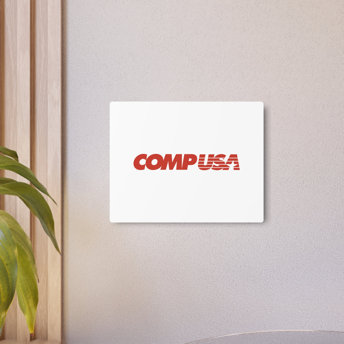 CompUSA Metal Sign