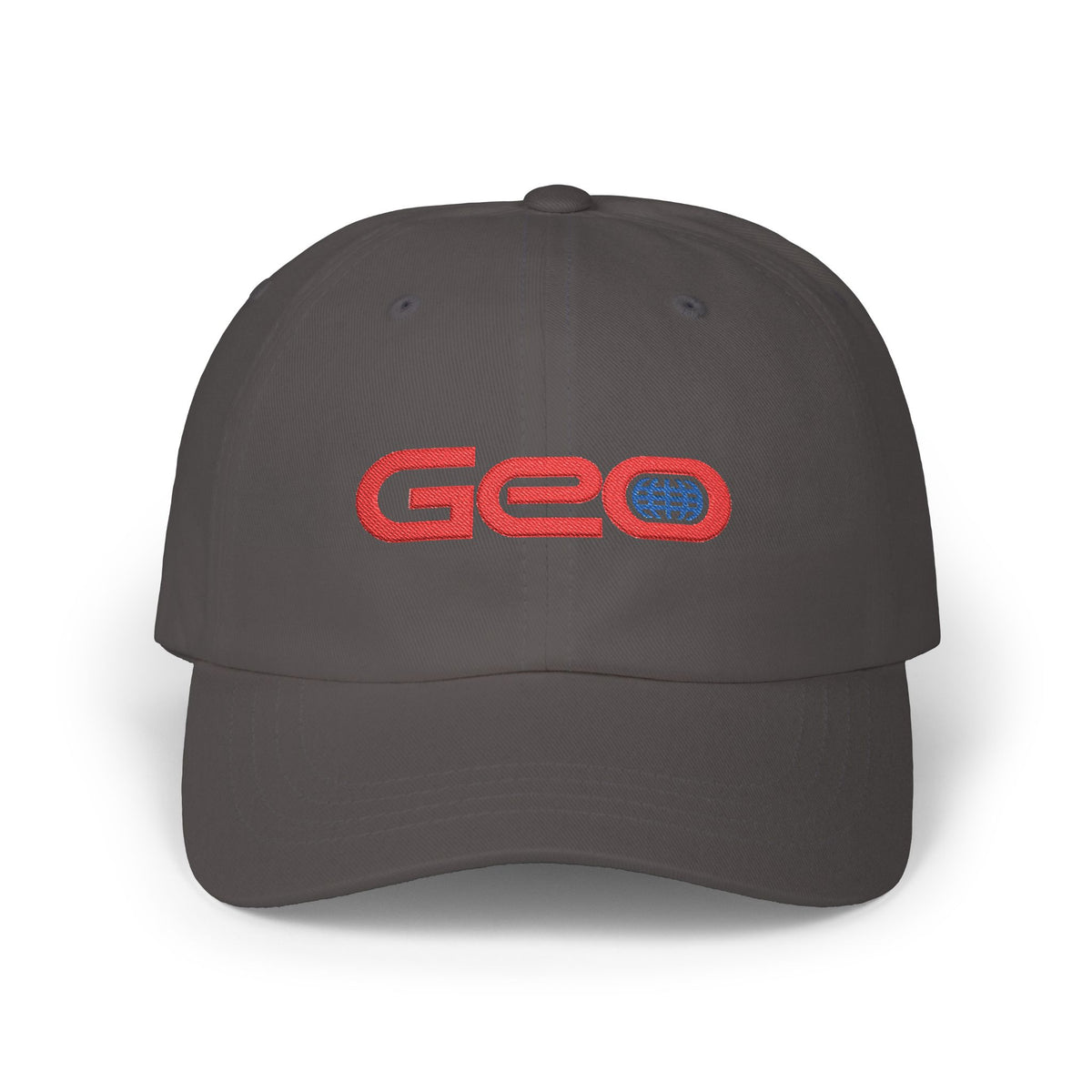 Geo Embroidered Dad Cap Hat