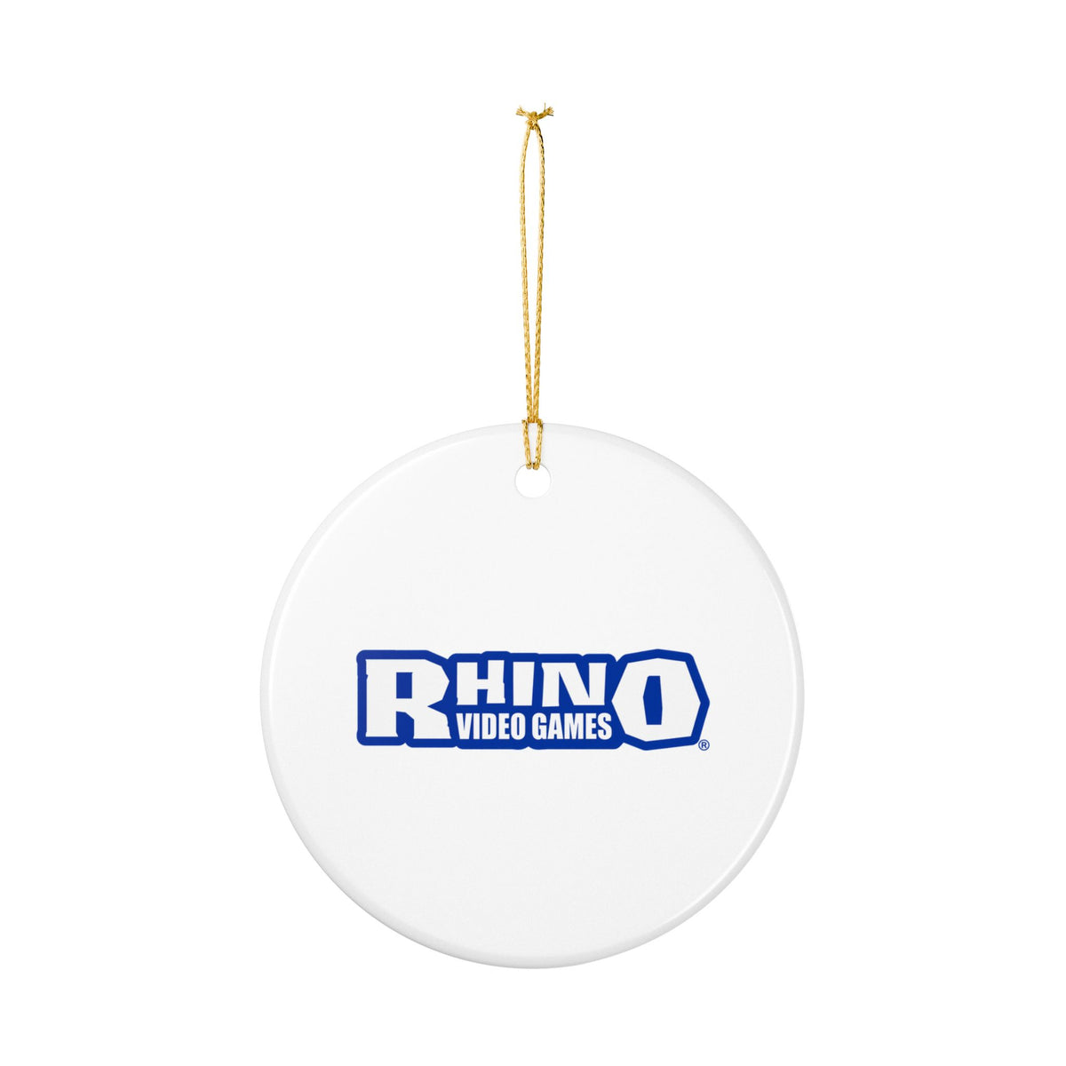 Rhino Video Games Ceramic Ornament