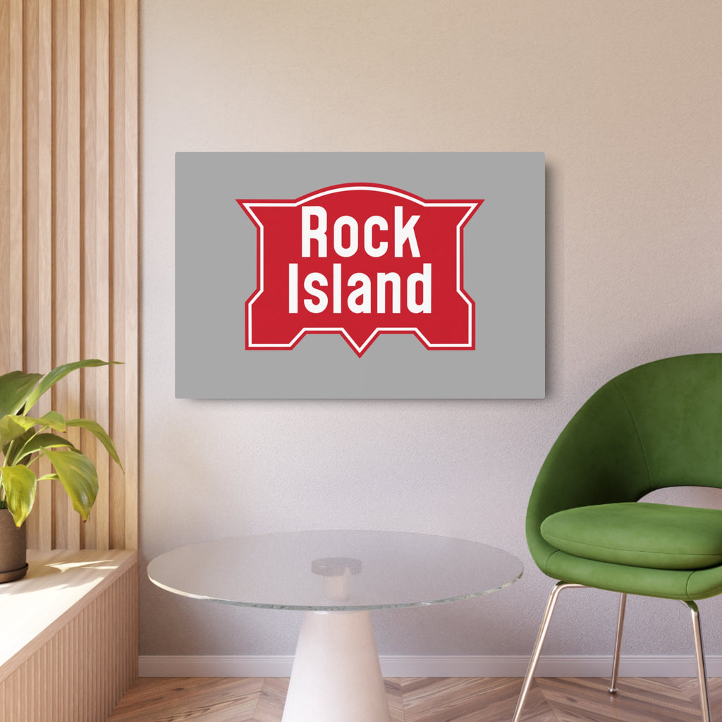 Chicago, Rock Island and Pacific Railroad Metal Sign