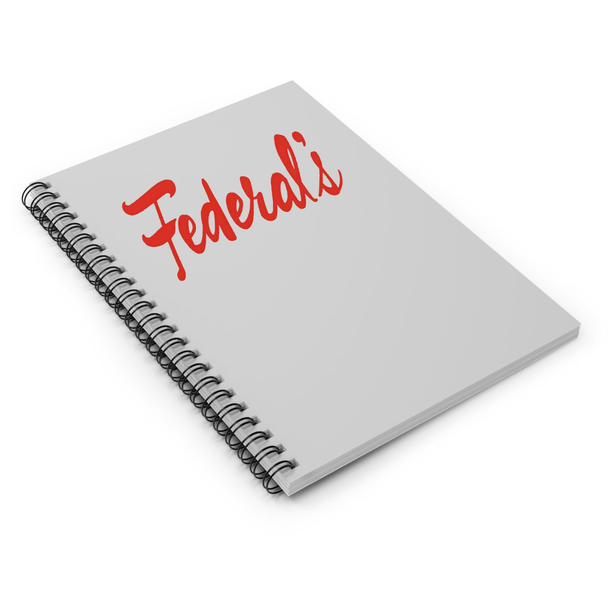 Federal's Spiral Notebook