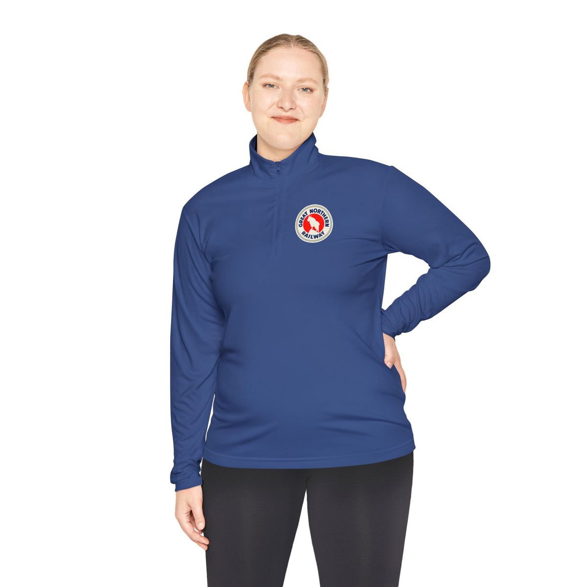 Great Northern Railway Unisex Quarter Zip Pullover
