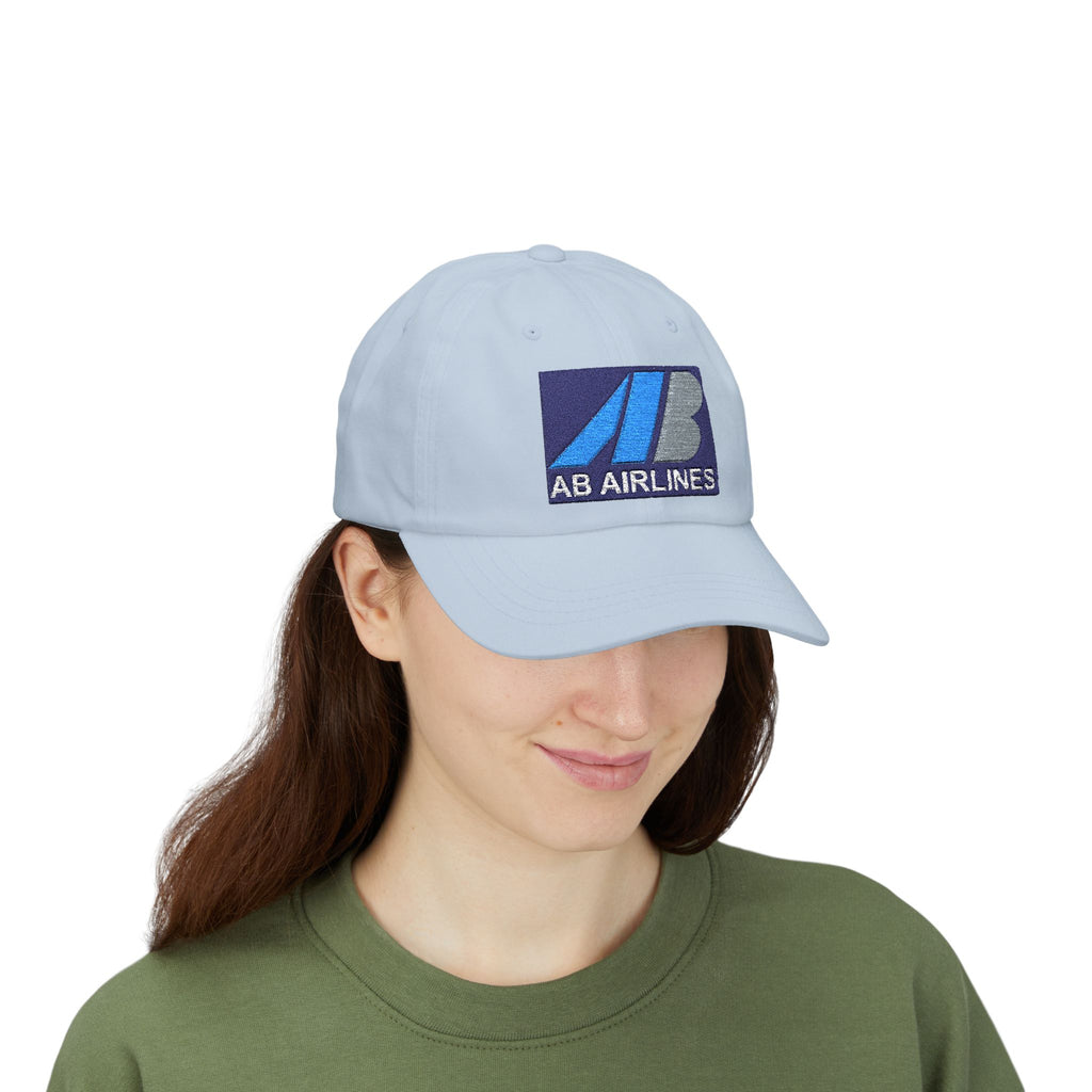 AB Airlines Embroidered Dad Cap Hat