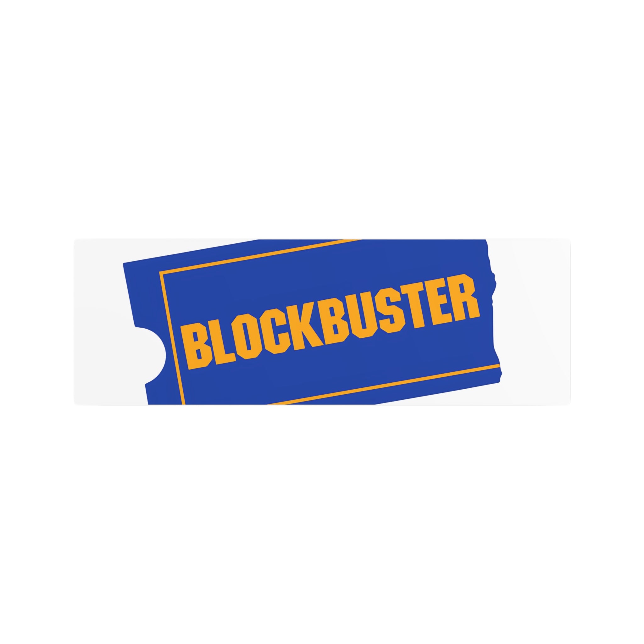Blockbuster Video Metal Sign