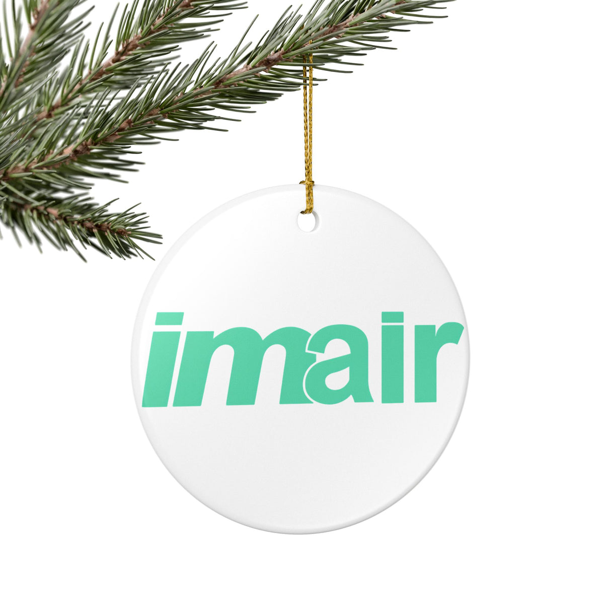 Imair Airlines Ceramic Ornament