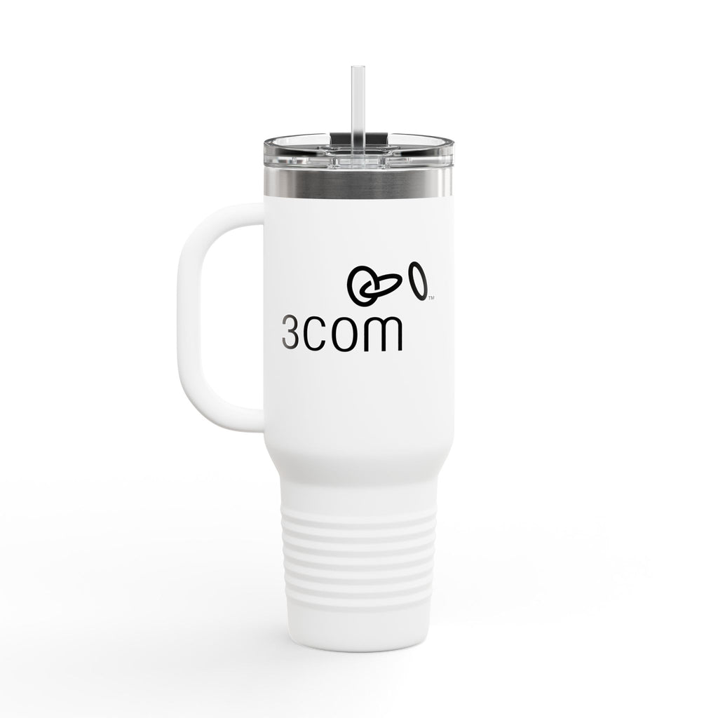 3Com Corporation 40oz Insulated Travel Mug Stainless Tumbler