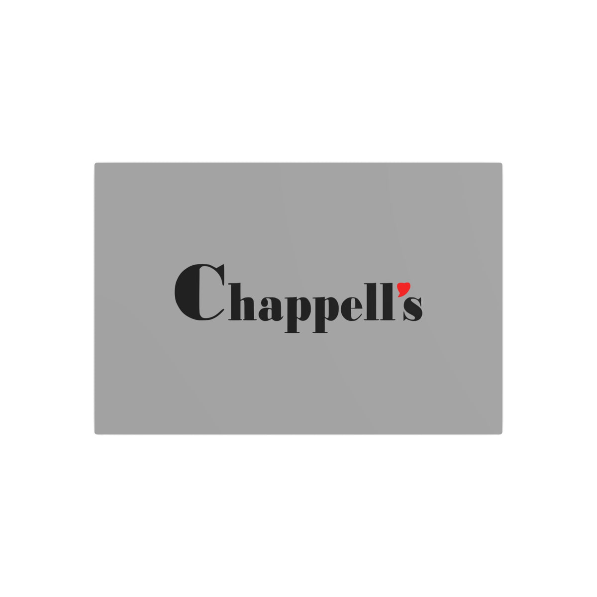 Chappell's Metal Sign