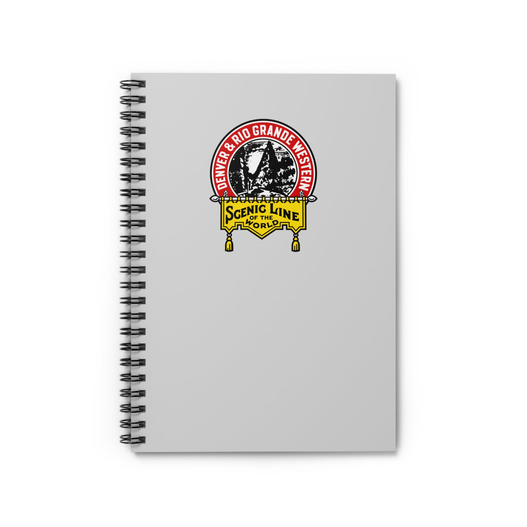 Denver and Rio Grande Western Railroad Spiral Notebook