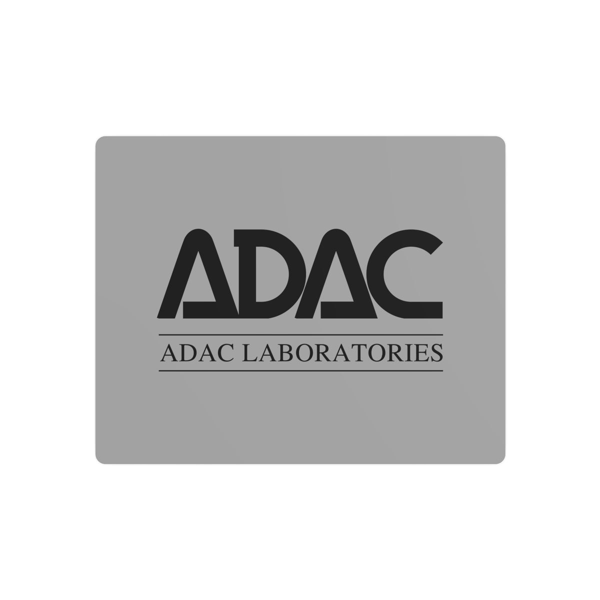 ADAC Laboratories Metal Sign