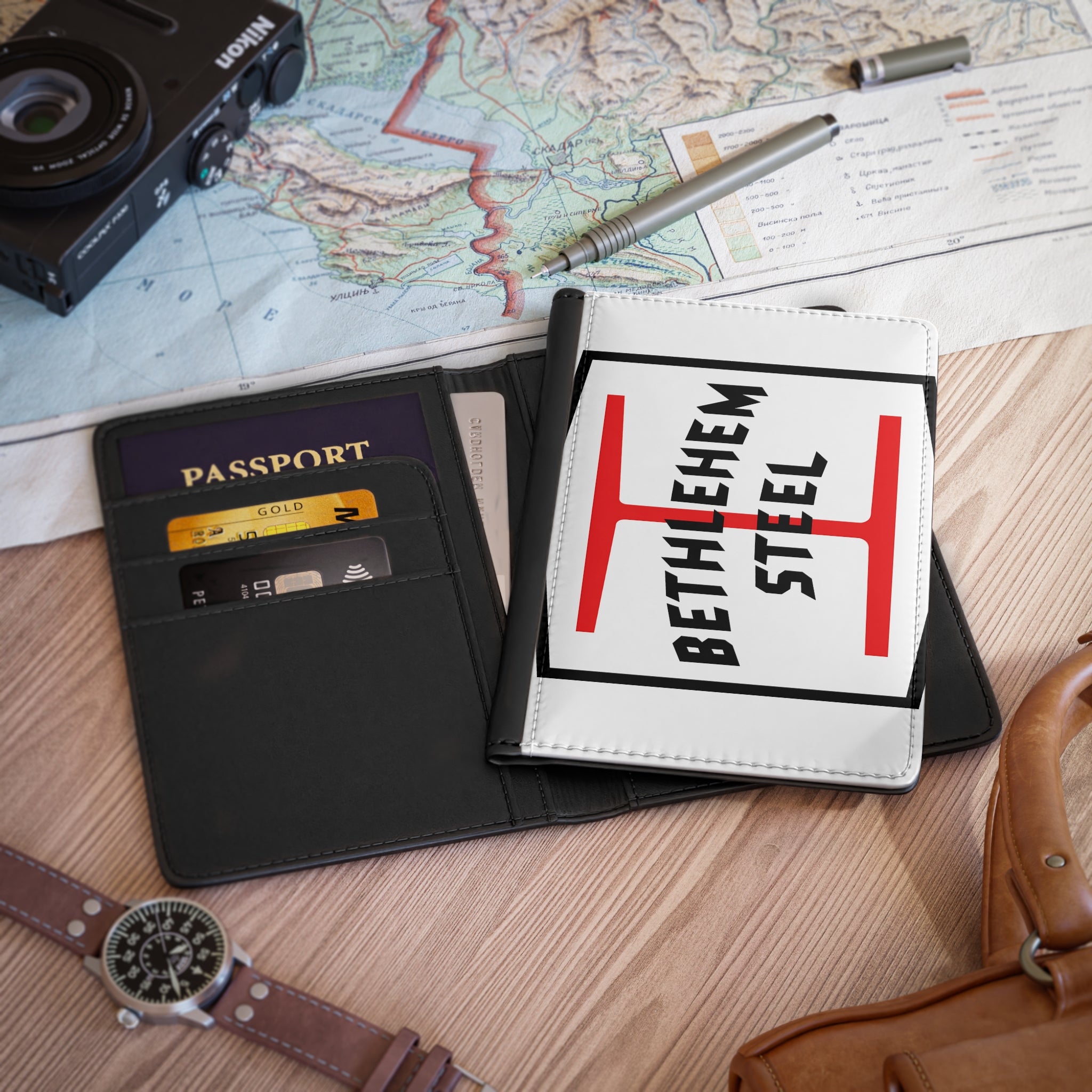 Bethlehem Steel Passport Cover