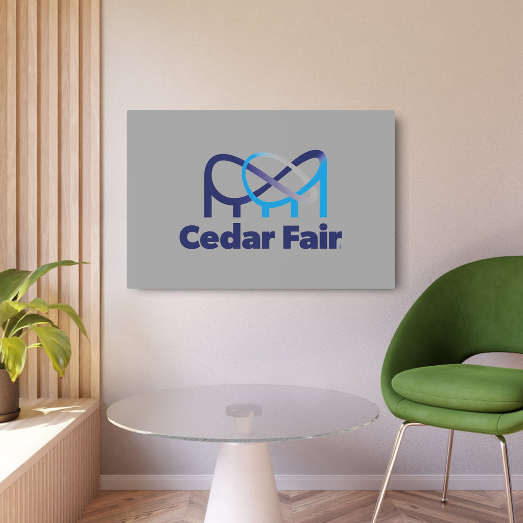 Cedar Fair Metal Sign